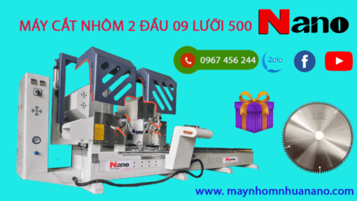 Máy Cắt Nhôm 09 Lưỡi 500