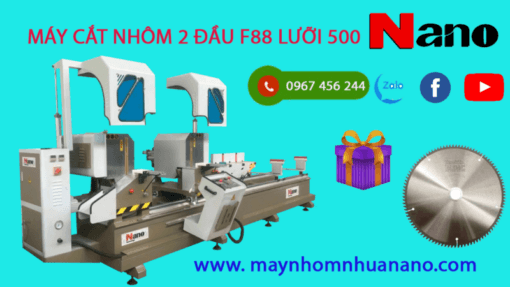 Máy Cắt Nhôm F88 Lưỡi 500